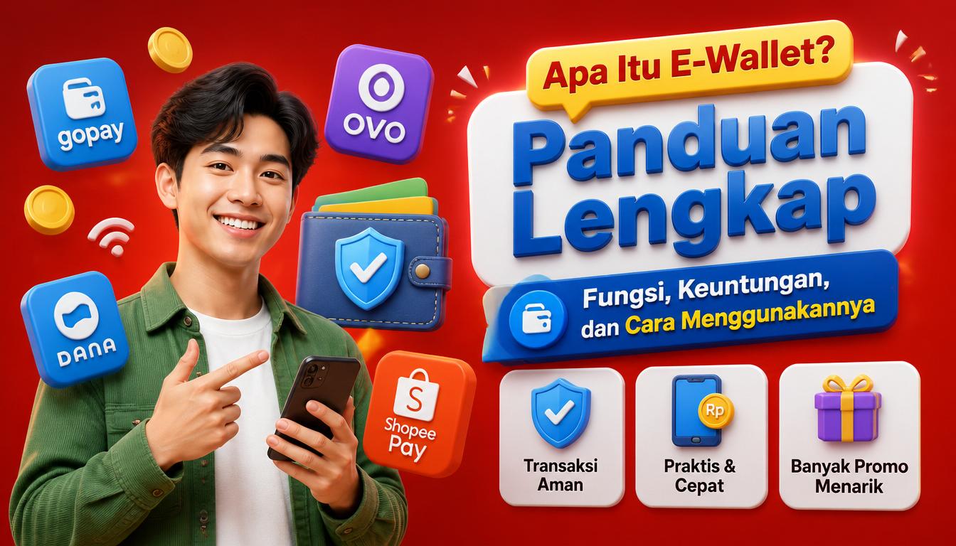 Apa Itu E-Wallet? Panduan Lengkap Fungsi, Keuntungan, dan Cara Menggunakannya