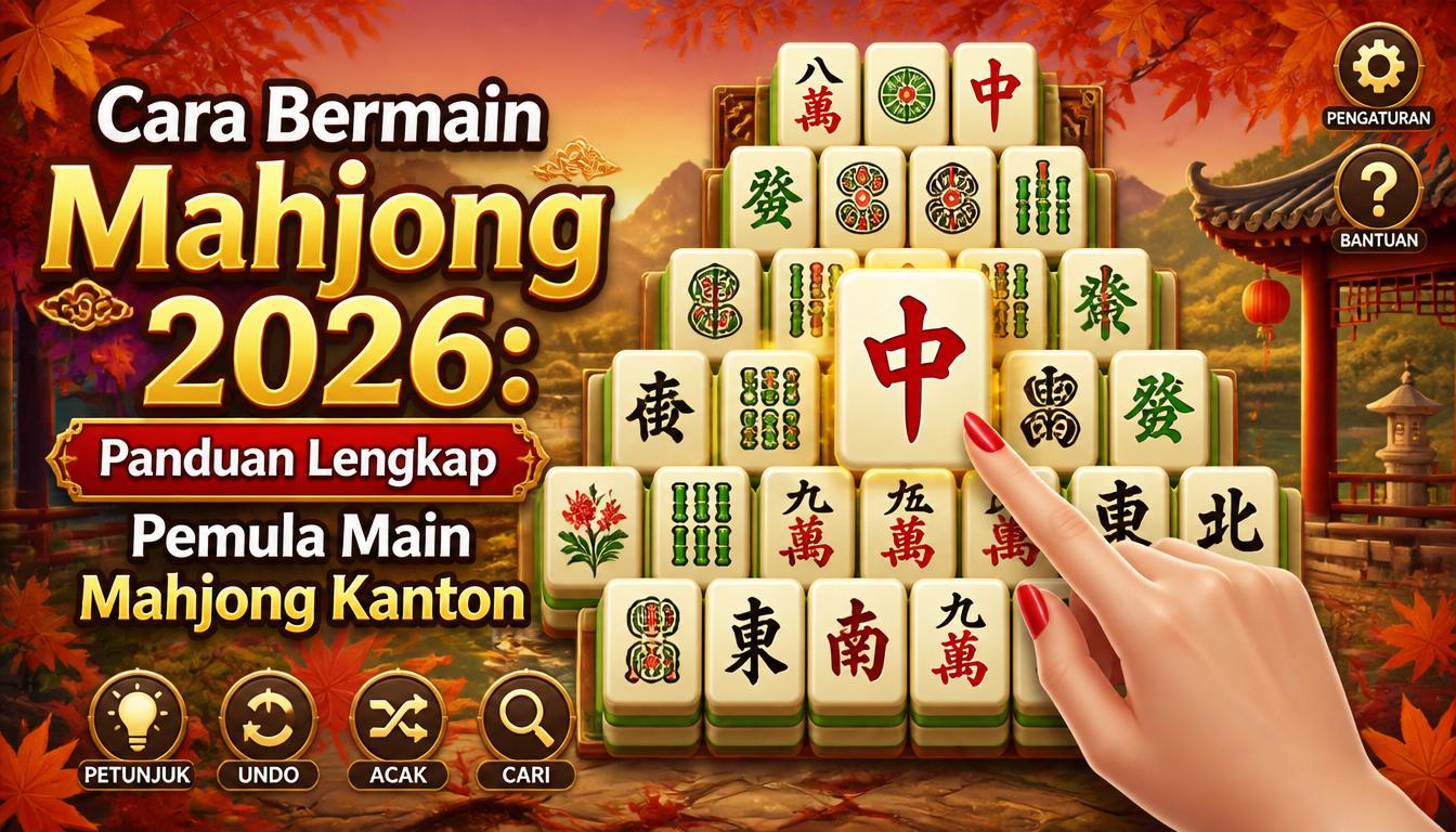 Cara Bermain Mahjong 2026 Panduan Lengkap Pemula Main Mahjong Kanton