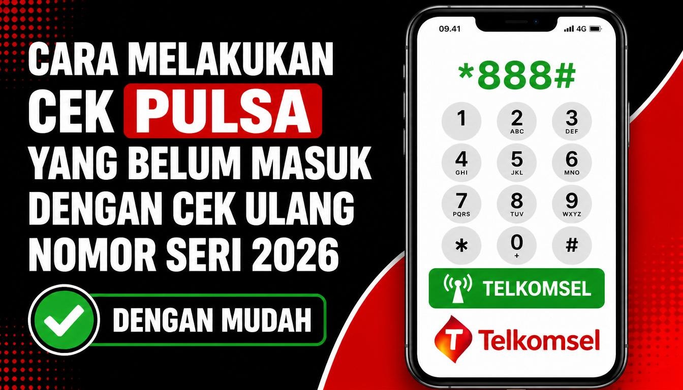 Cara Melakukan Cek Pulsa Yang Belum Masuk Dengan Cek Ulang Nomor Seri