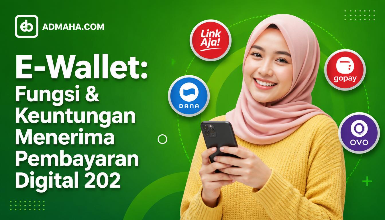 E Wallet Fungsi & Keuntungan Menerima Pembayaran Digital