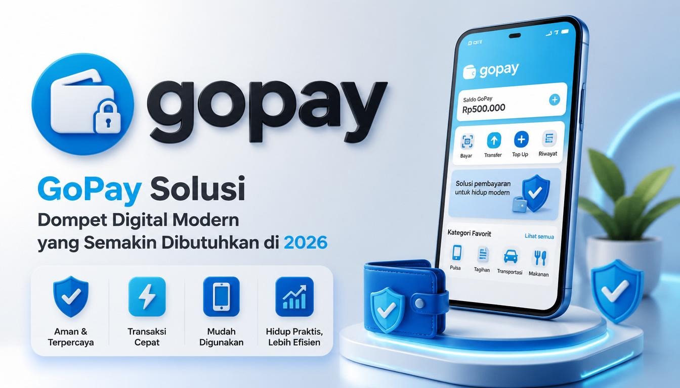 GoPay: Solusi Dompet Digital Modern yang Semakin Dibutuhkan di 2026