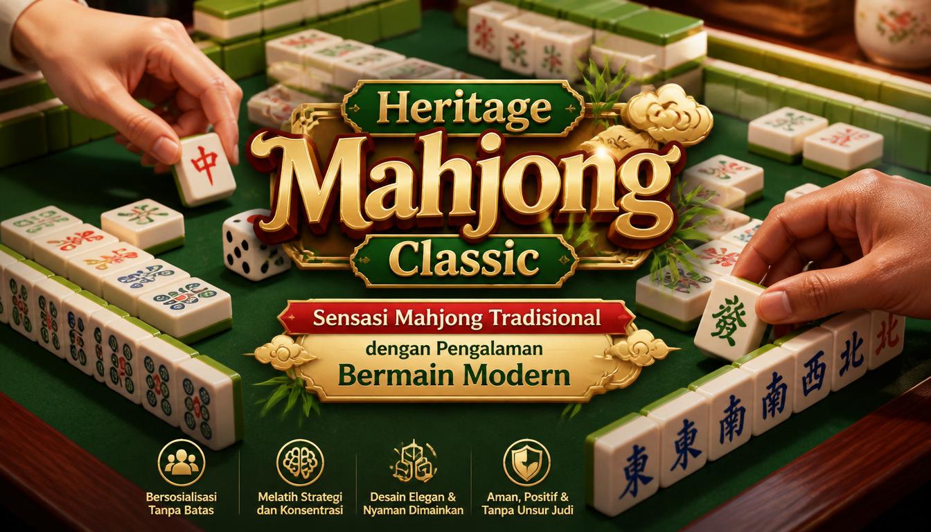 Heritage Mahjong Classic: Sensasi Mahjong Tradisional dengan Pengalaman Bermain Modern
