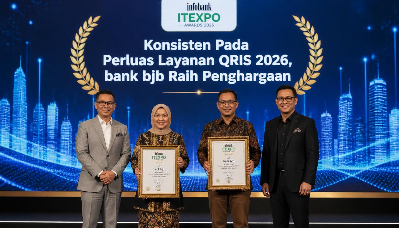 Konsisten Pada Perluas Layanan QRIS 2026, bank bjb Raih Penghargaan