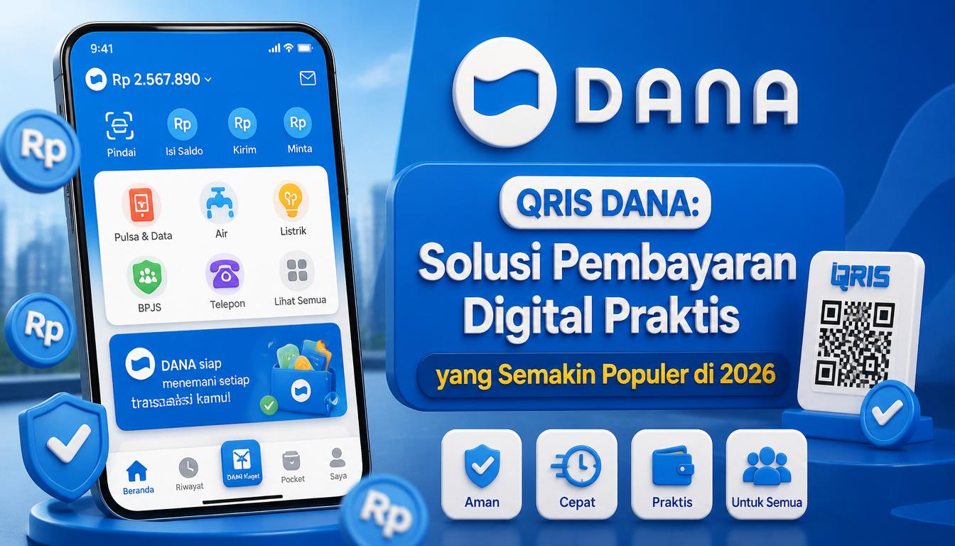 QRIS DANA Solusi Pembayaran Digital Praktis yang Semakin Populer di