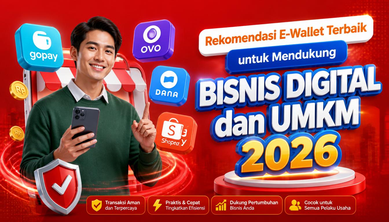 Rekomendasi E Wallet Terbaik untuk Mendukung Bisnis Digital dan UMKM