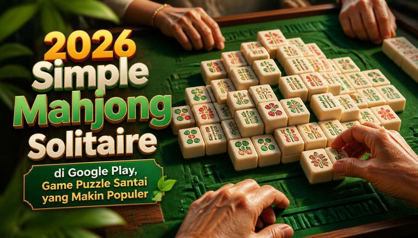 2026 Simple Mahjong Solitaire di Google Play, Game Puzzle Santai yang Makin Populer
