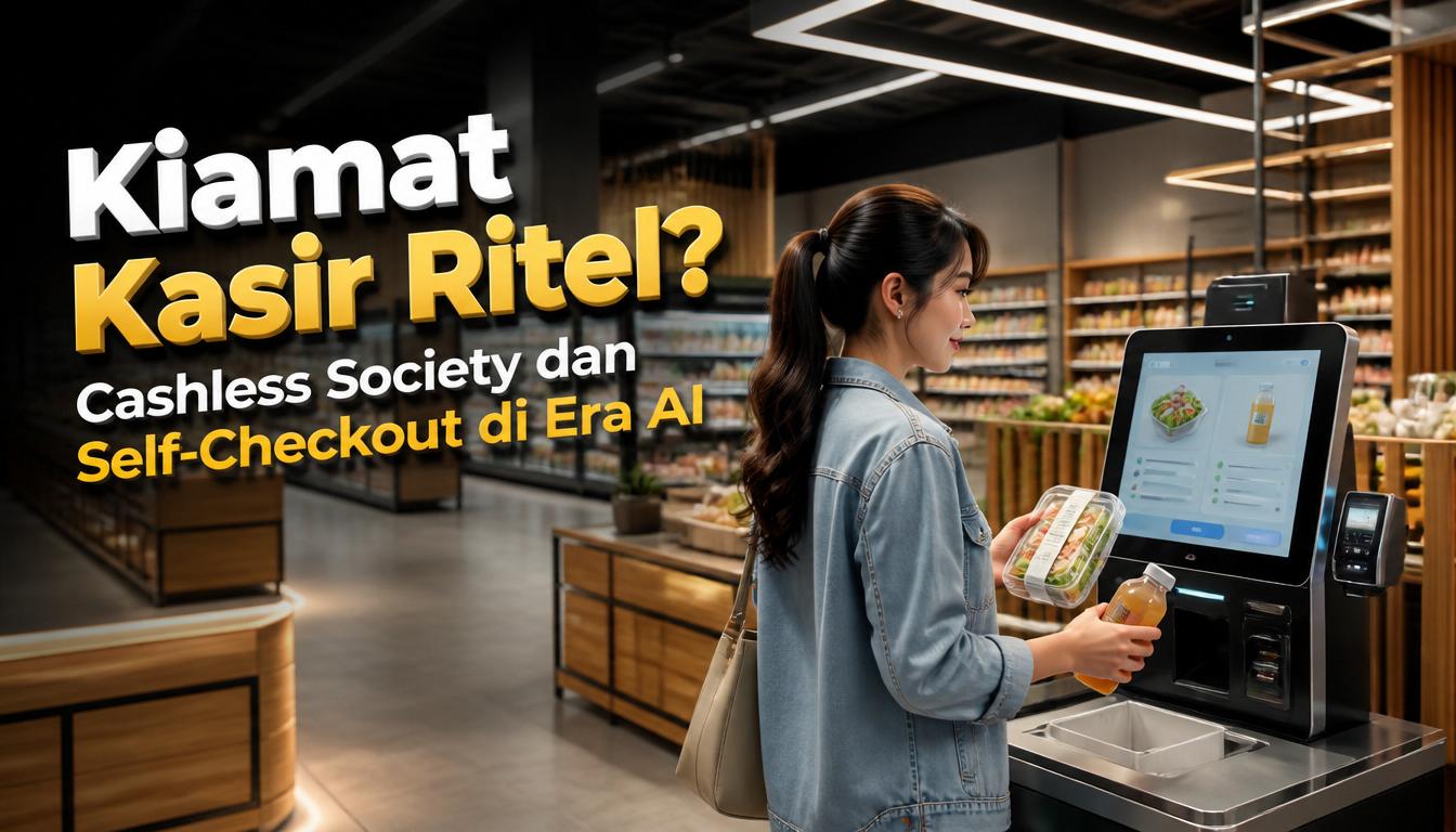 Kiamat Kasir Ritel? Cashless Society dan Self-Checkout di Era AI