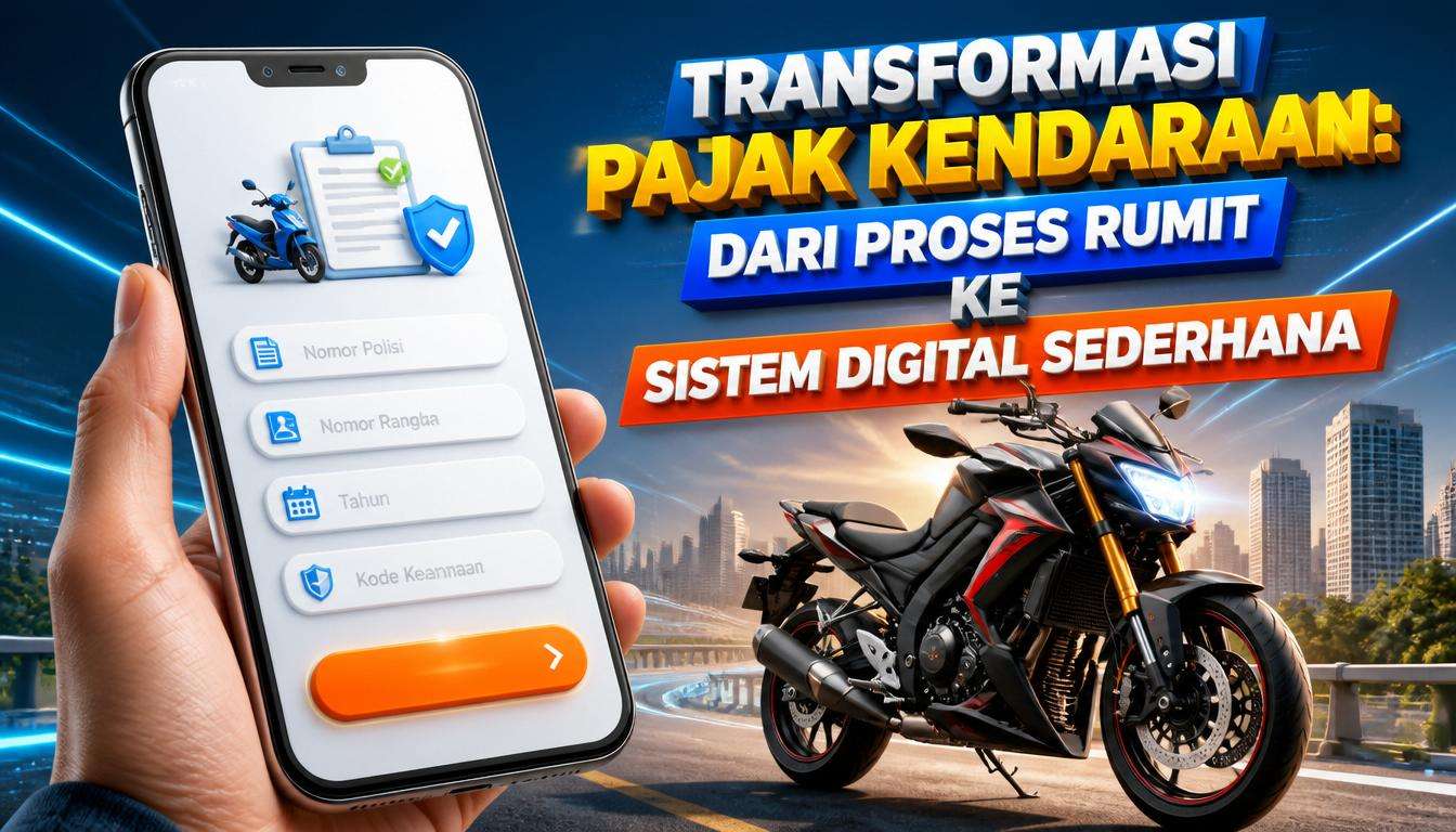 Transformasi Pajak Kendaraan: Dari Proses Rumit ke Sistem Digital Sederhana