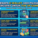 Kenapa E-wallet Jadi Pilihan Tercepat untuk Top Up Game