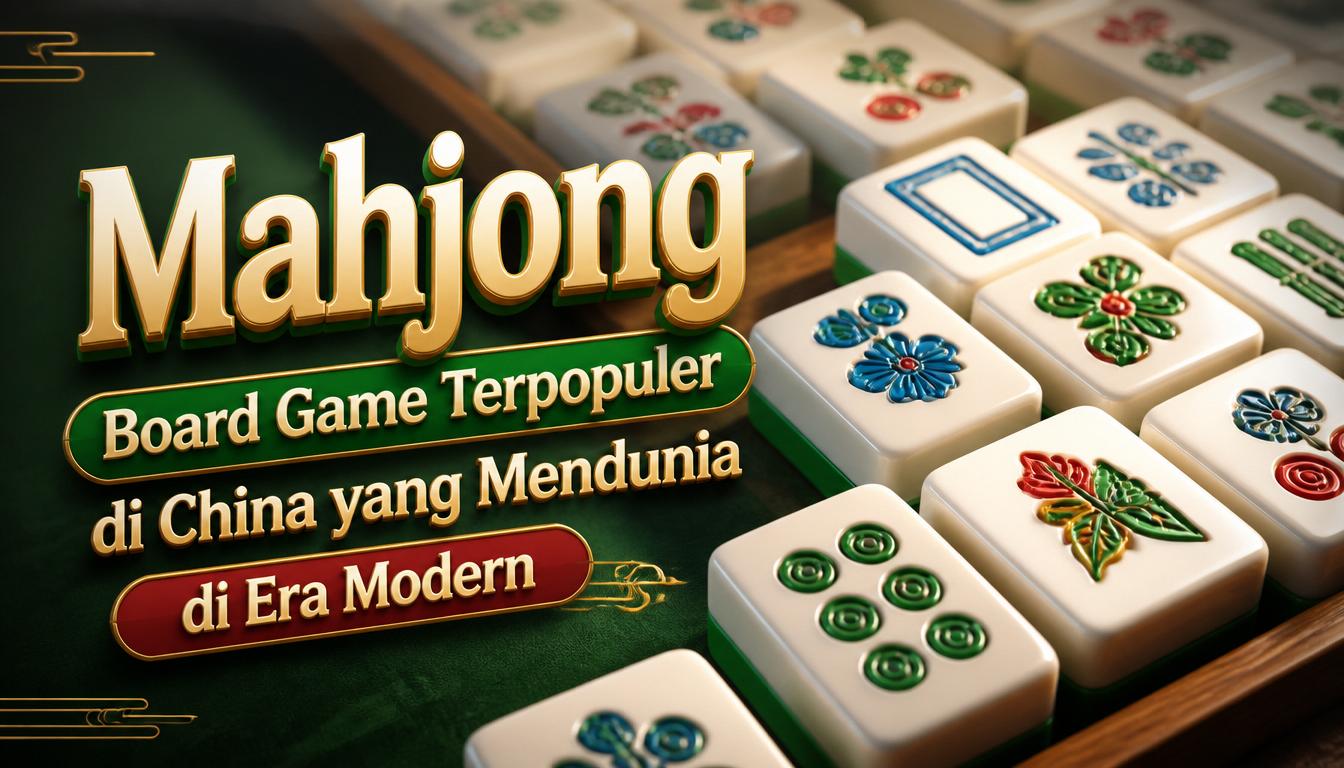 Mahjong, Board Game Terpopuler di China yang Mendunia di Era Modern